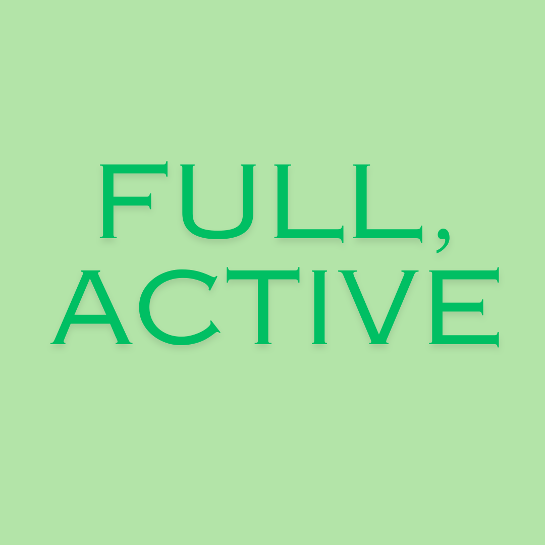 Full, Active Membership