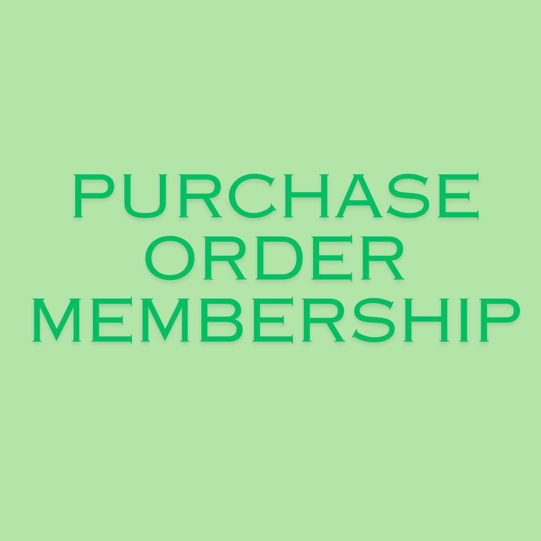 Membership Order via Purchase Order